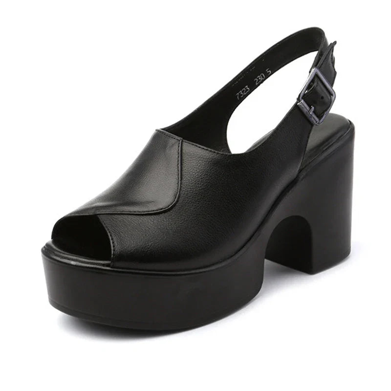 Alessandra | Sandali platform sofisticati