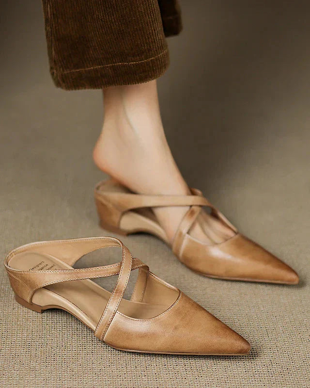 ALMA | ZAPATOS DE TACÓN CUERO AUTÉNTICO