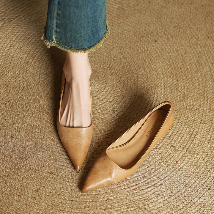VALERIA | TACONES DE CUERO AUTÉNTICO