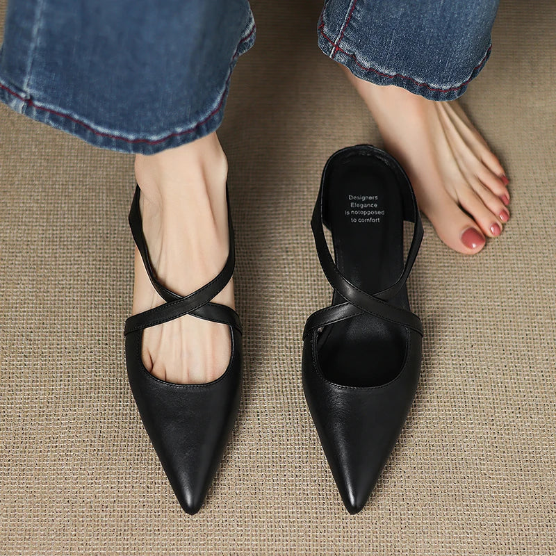ALMA | ZAPATOS DE TACÓN CUERO AUTÉNTICO