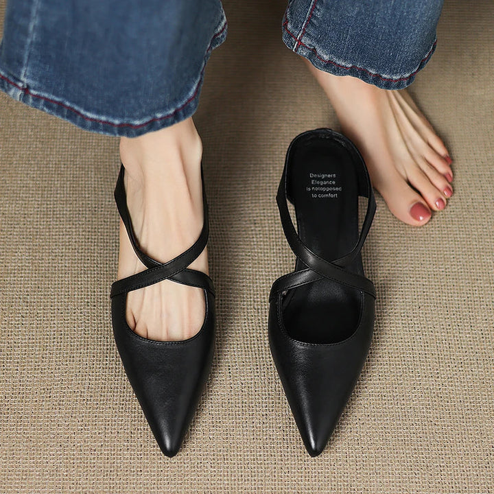 ALMA | ZAPATOS DE TACÓN CUERO AUTÉNTICO
