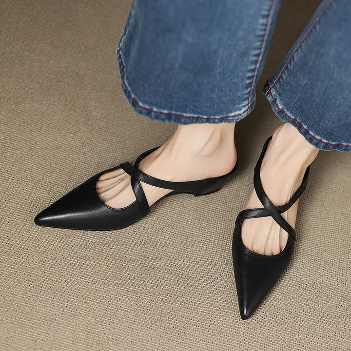 ALMA | ZAPATOS DE TACÓN CUERO AUTÉNTICO
