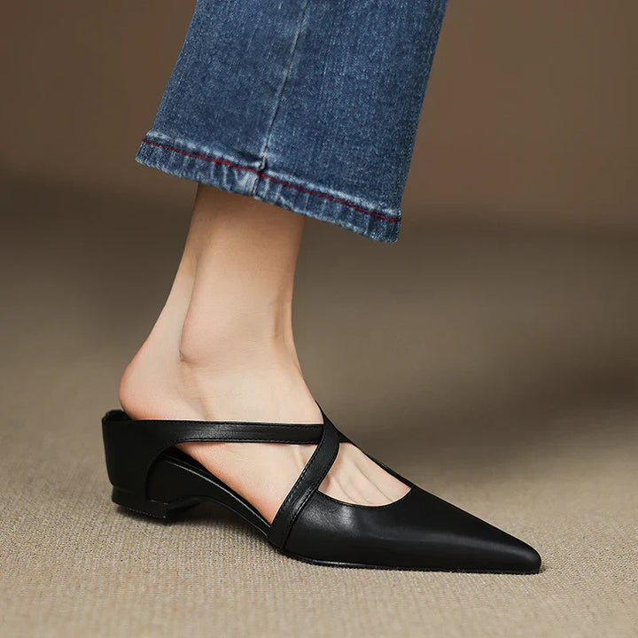 ALMA | ZAPATOS DE TACÓN CUERO AUTÉNTICO