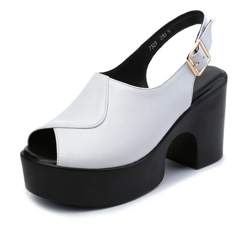 Alessandra | Sandali platform sofisticati