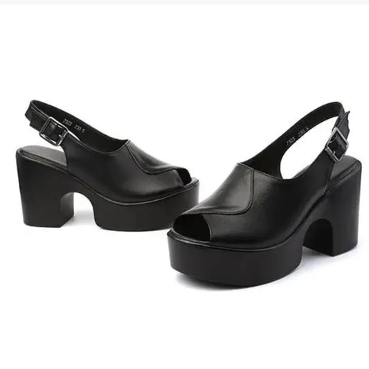 Alessandra | Sandali platform sofisticati