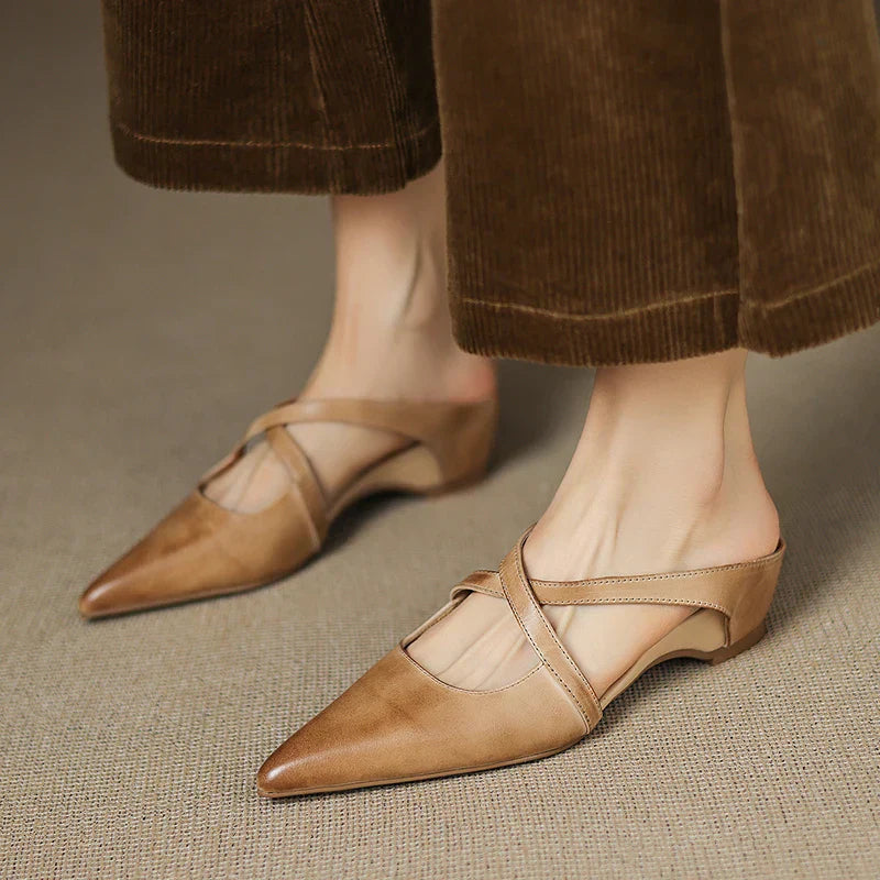ALMA | ZAPATOS DE TACÓN CUERO AUTÉNTICO