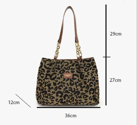 Valeria | Borsa con Stampa Leopardata