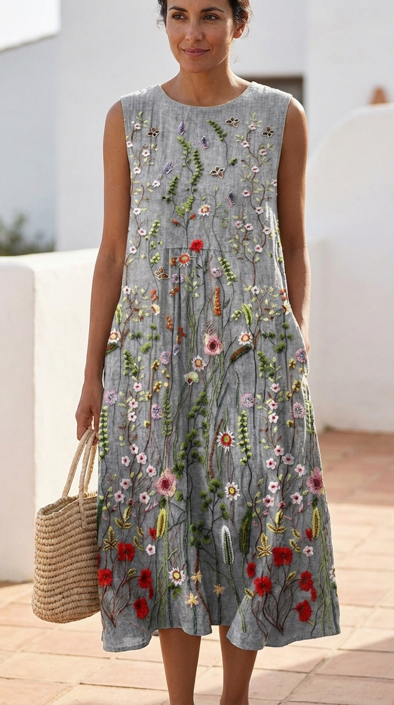 Cara | Vestido de verano ligero y sin mangas