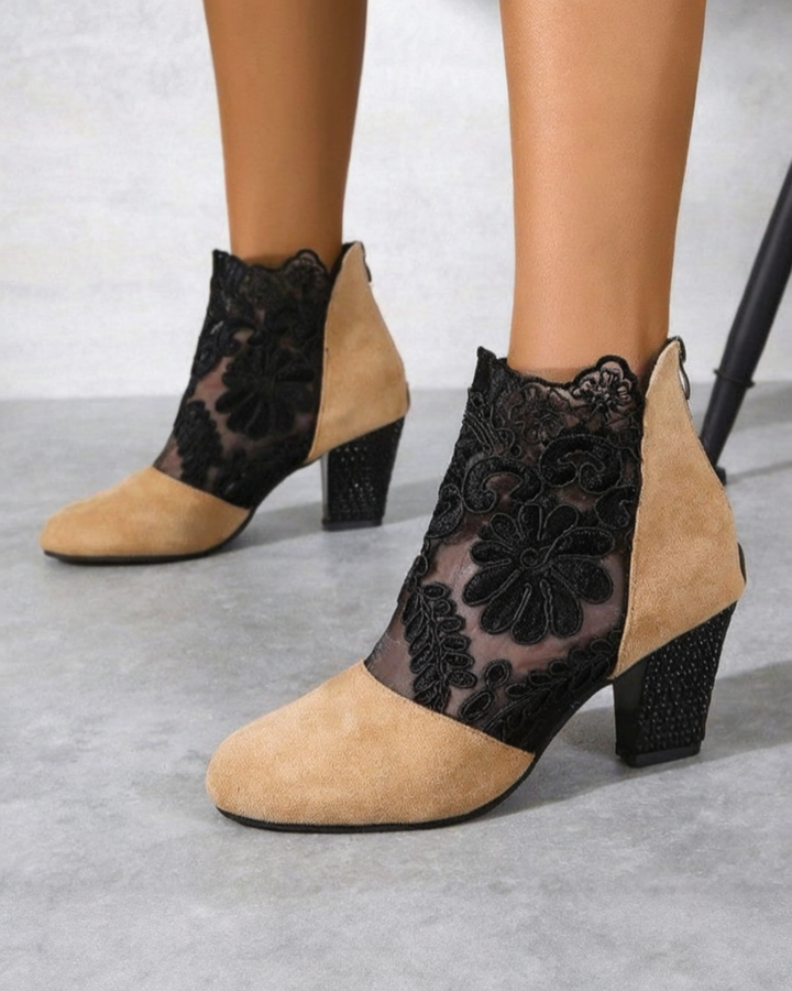 SUSI | TACONES ELEGANTES CON ENCAJE