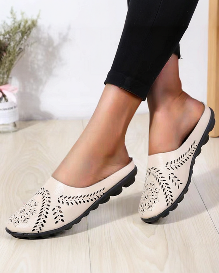 YARA | 🔥VENTA FLASH 2025 49% DESCUENTO🔥PANTUFLAS CASUALES HUECAS