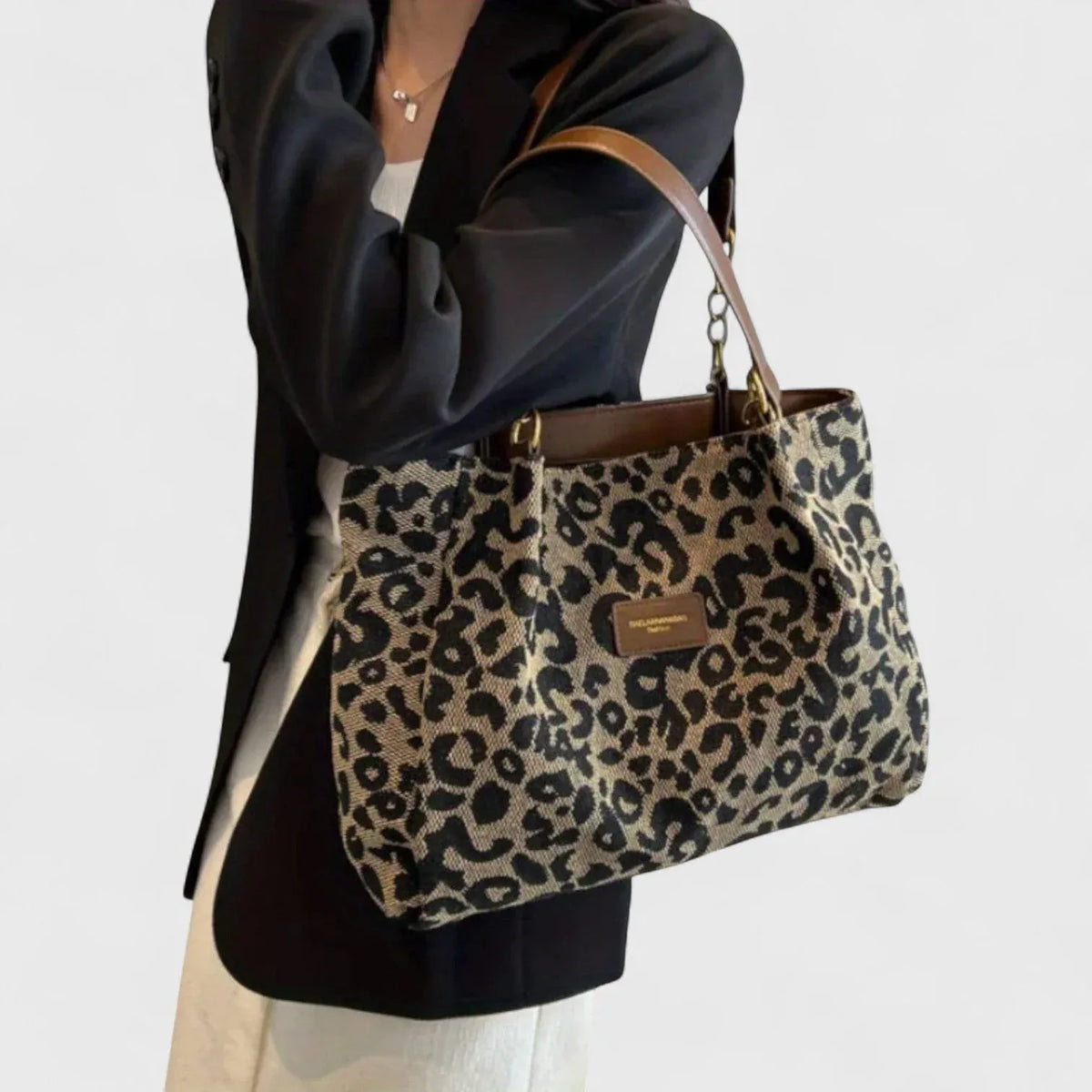 Valeria | Borsa con Stampa Leopardata