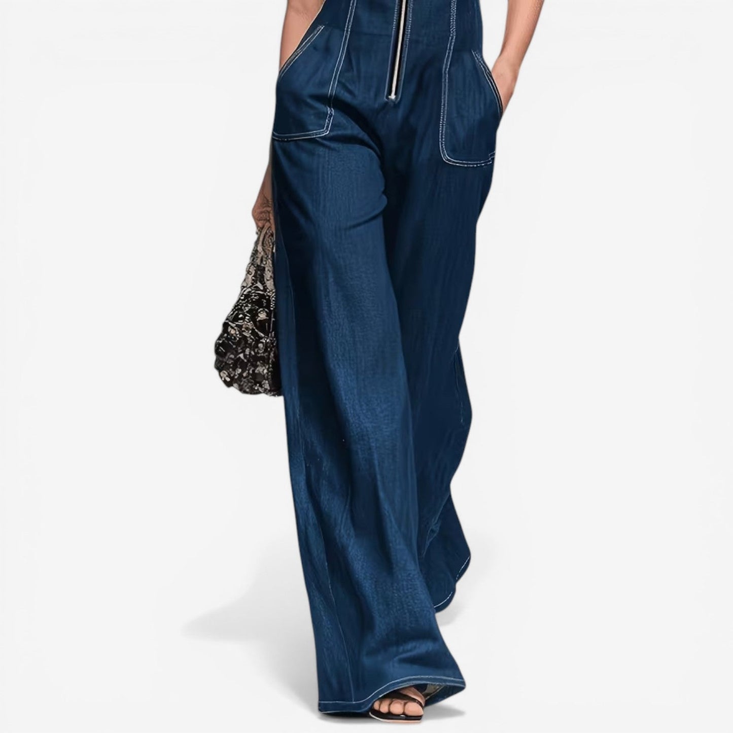 Sharon | Tuta intera in denim