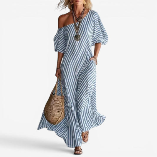 Izzy | Maxi vestito con spalle scoperte
