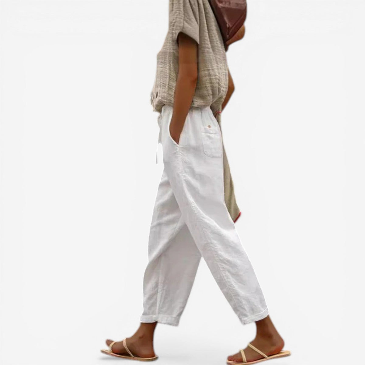 Gabriella | Pantaloni a gamba larga