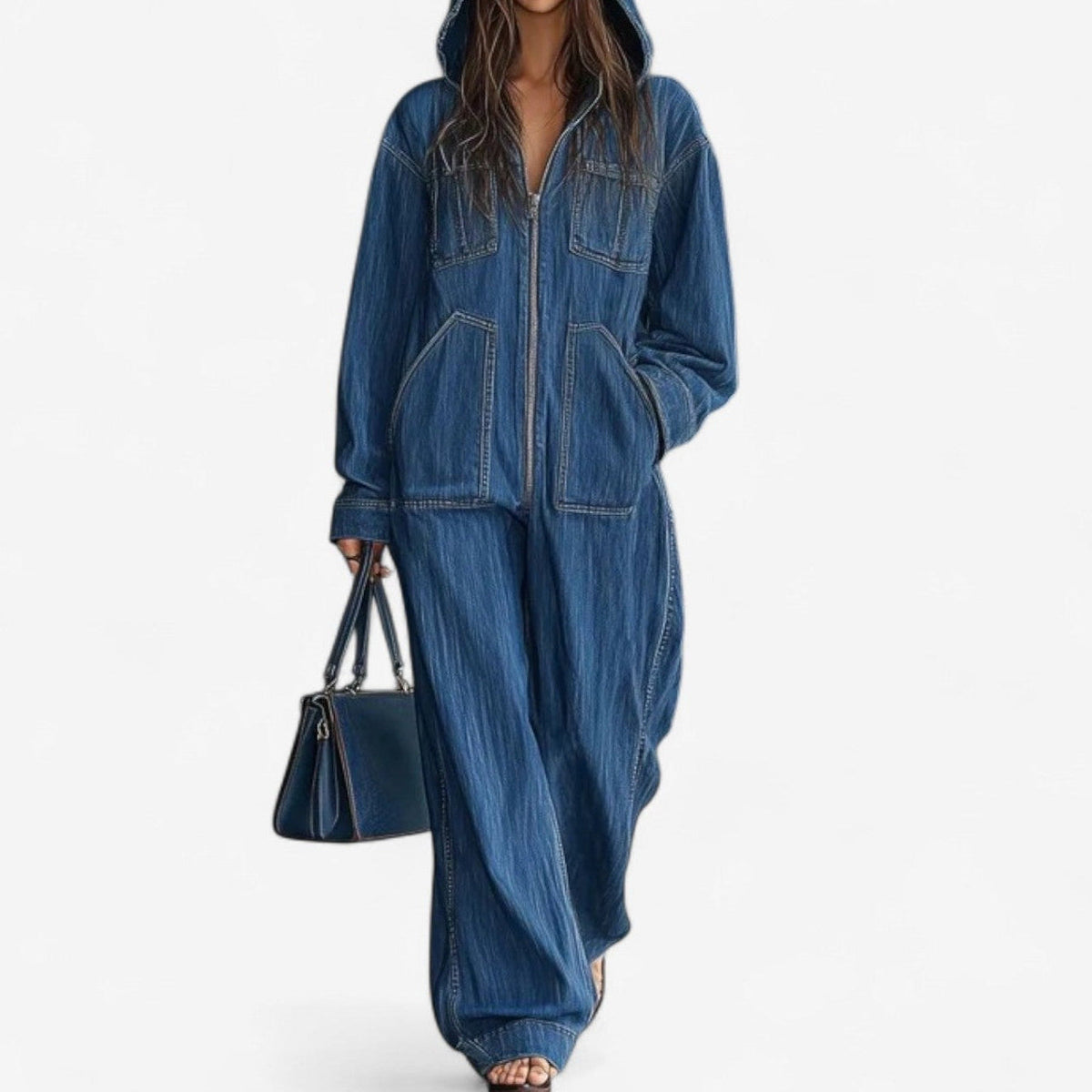 Zahide | Tuta in denim
