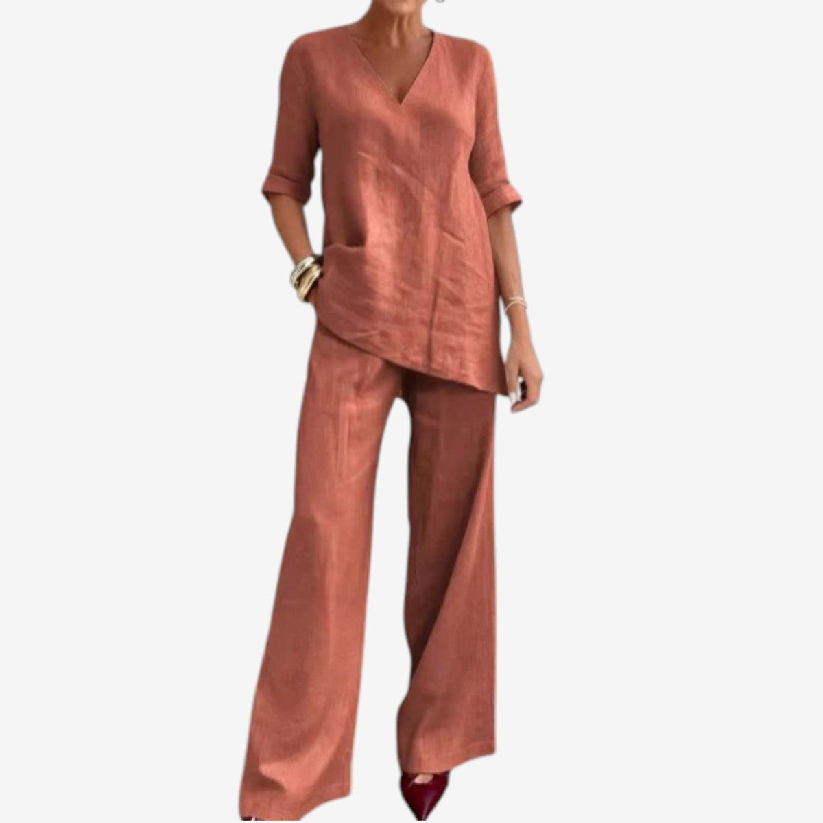 Alodia | Blusa fluida elegante