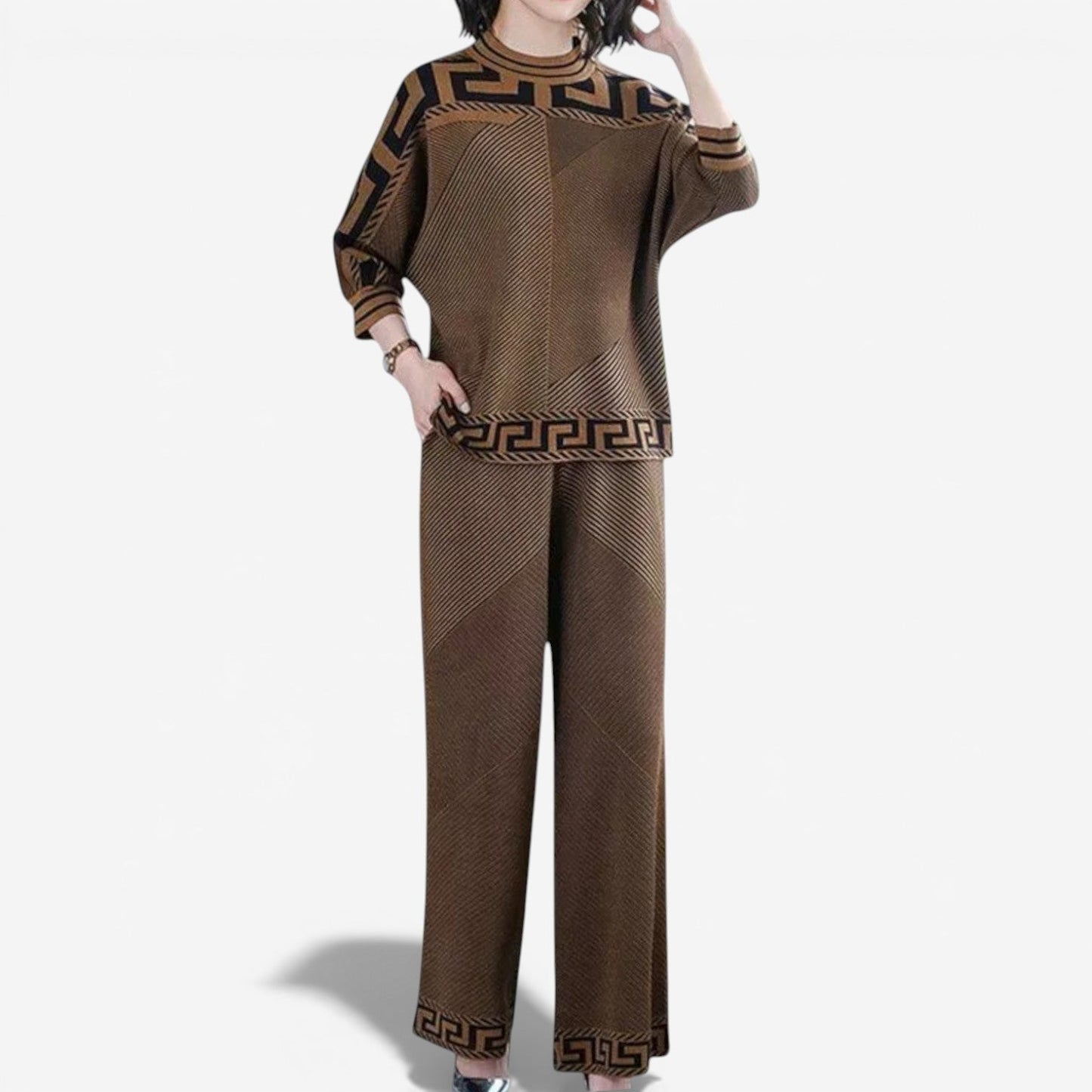 Paola | Set Maglia Geometrico