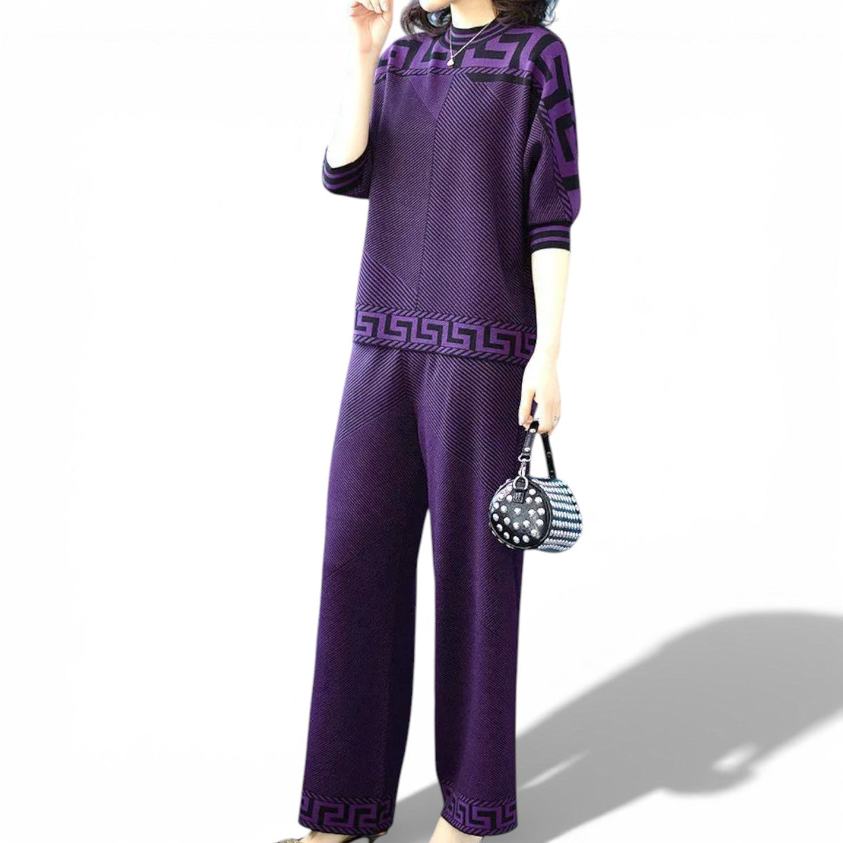 Paola | Set Maglia Geometrico