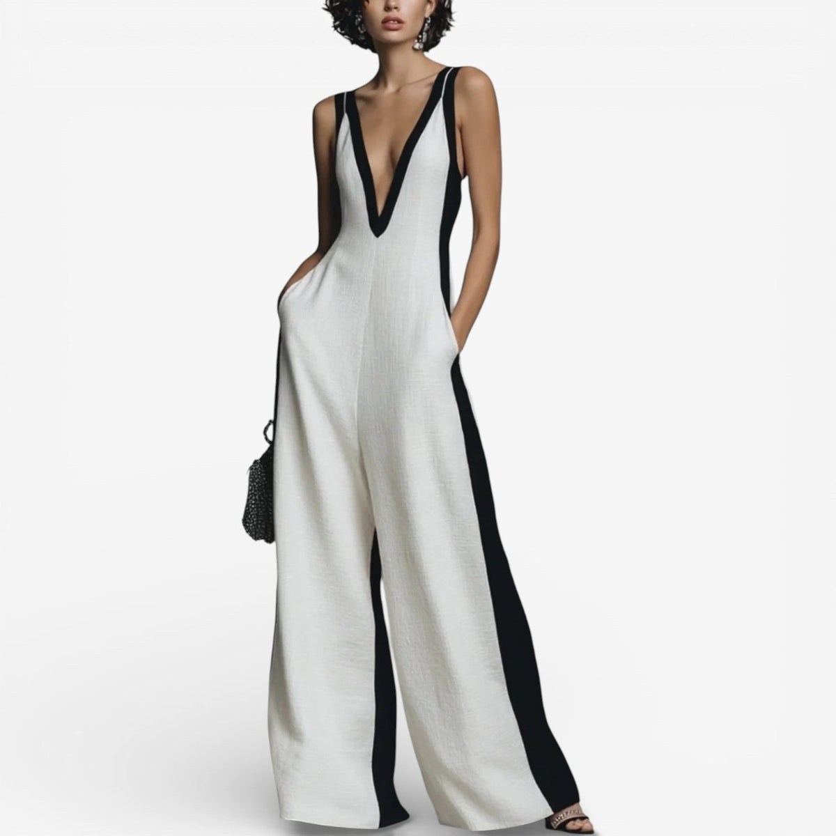 Maybelle | Tuta elegante bicolore