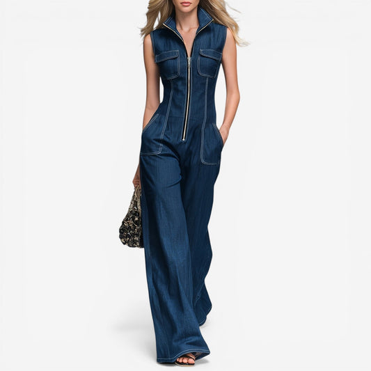 Sharon | Tuta intera in denim