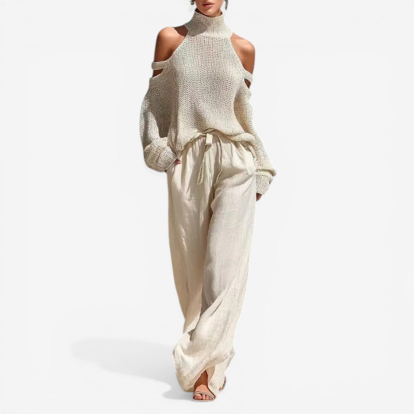 Neri | Maglia morbida cut-out