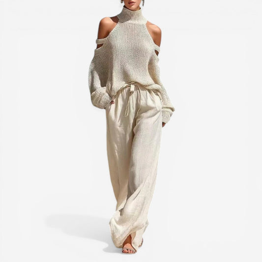 Neri | Maglia morbida cut-out