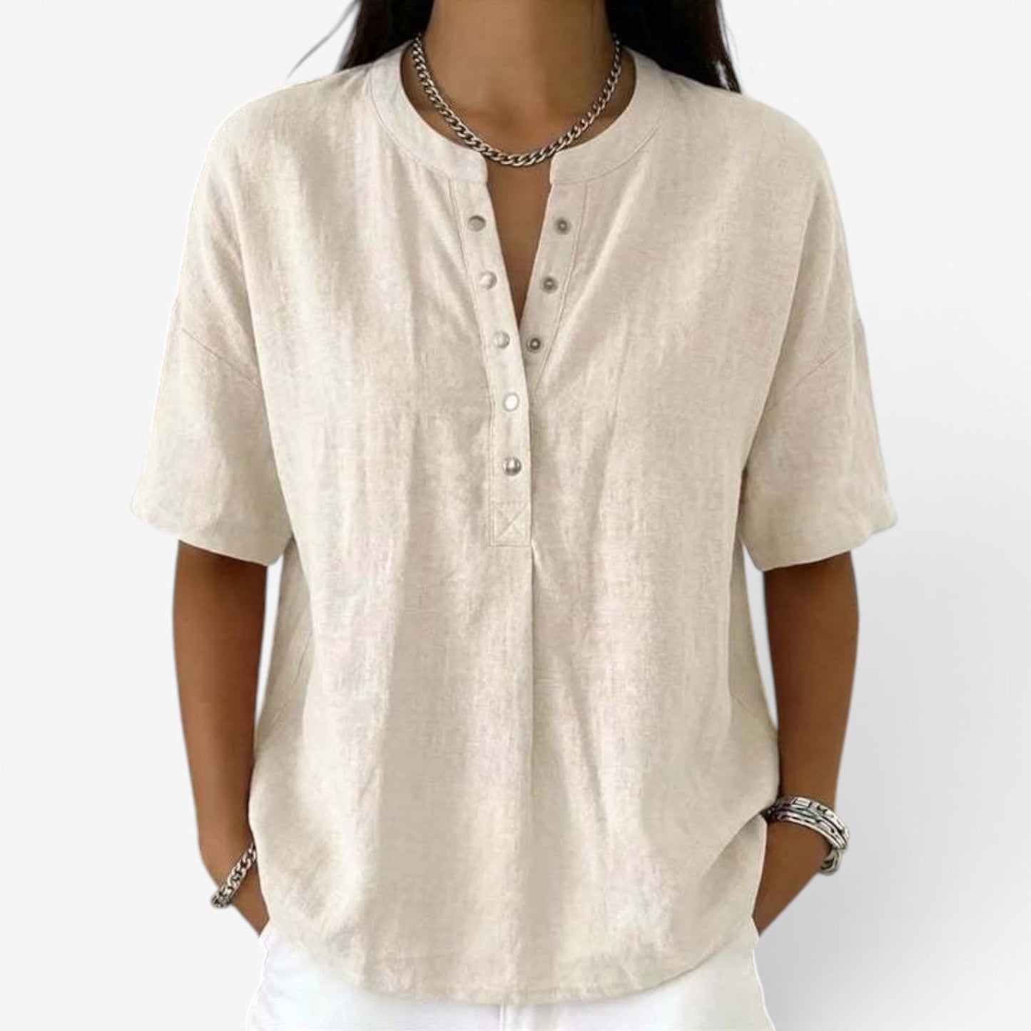 Kassandra | Blusa in lino
