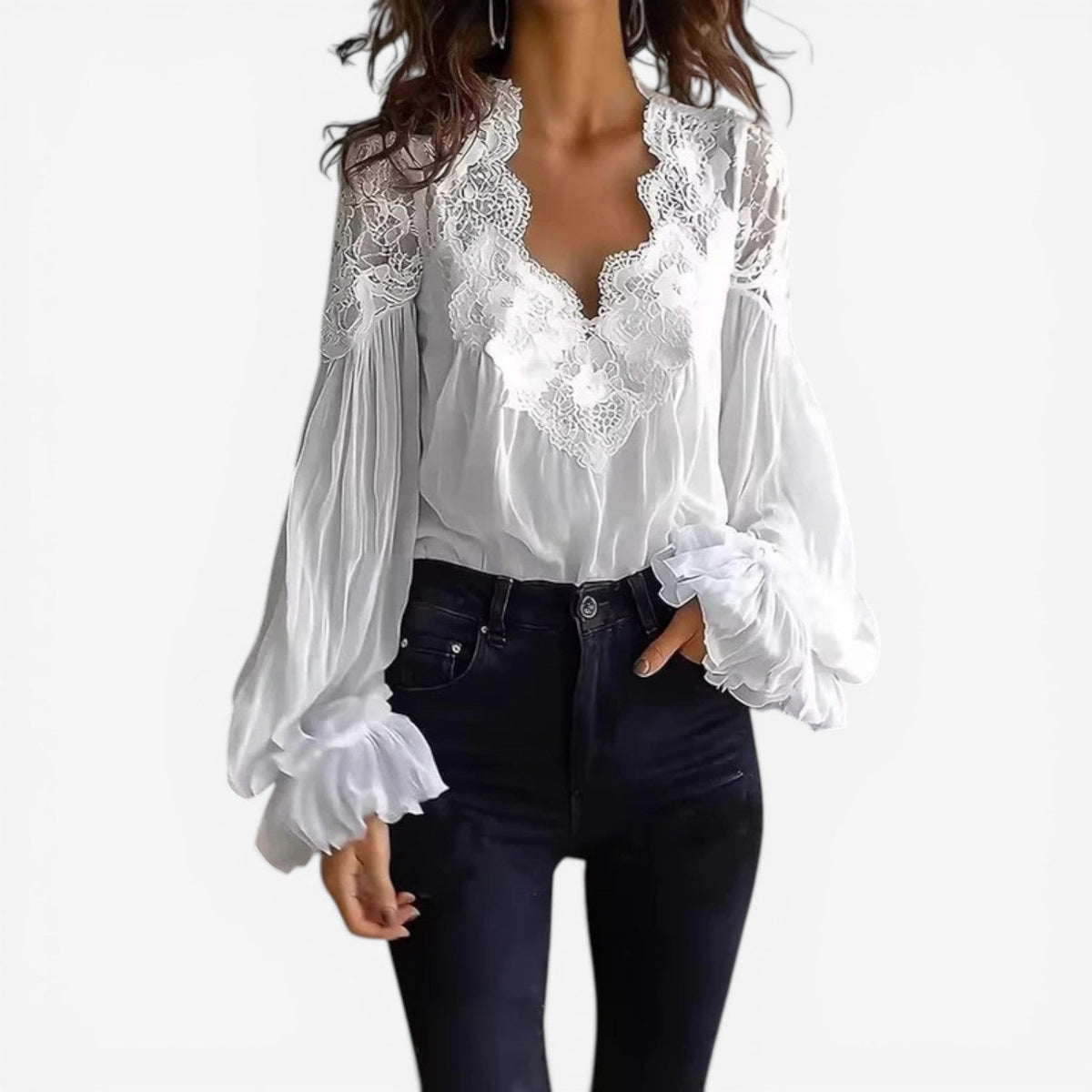 Georgia | Blusa in pizzo elegante