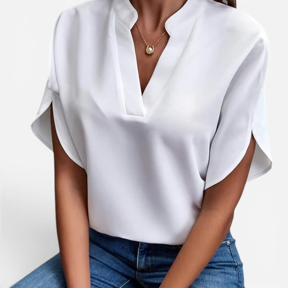 Jewel | Camicetta con scollo a V