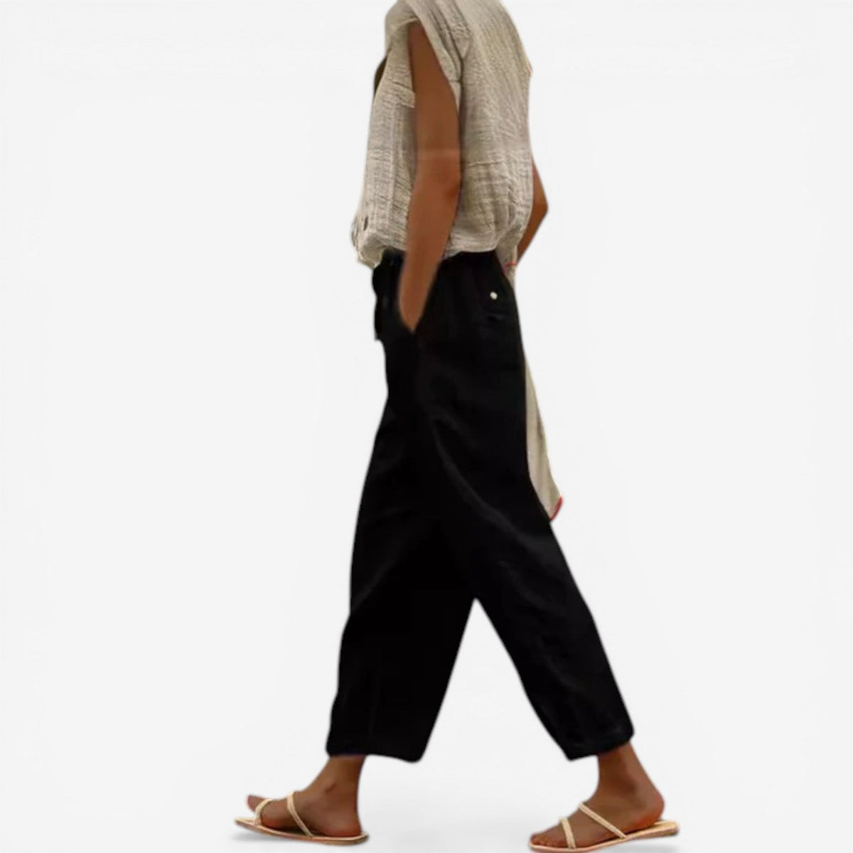 Gabriella | Pantaloni a gamba larga
