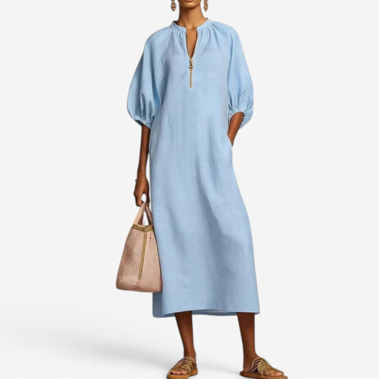 Francen | Abito midi con zip