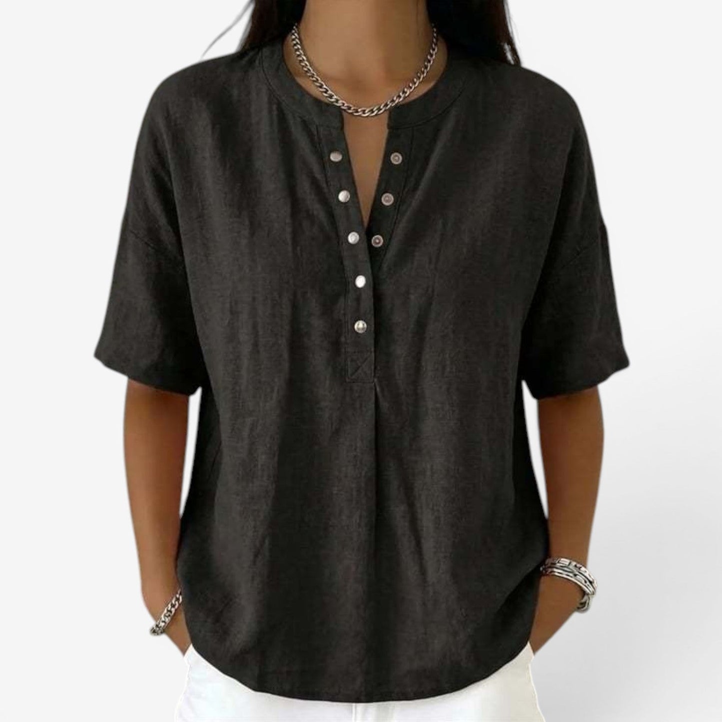 Kassandra | Blusa in lino